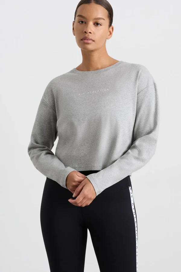 Keyhole Drawstring Long Sleeve Tee 149