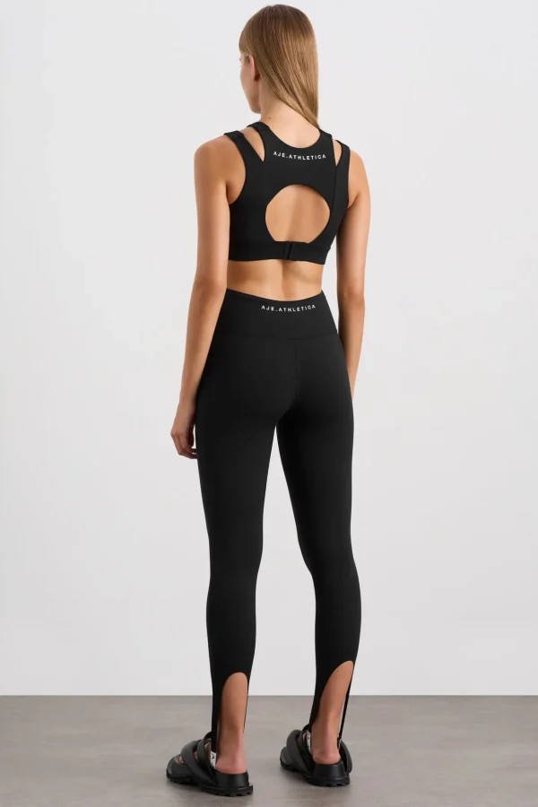 Layered Cut Out Sports Bra 385