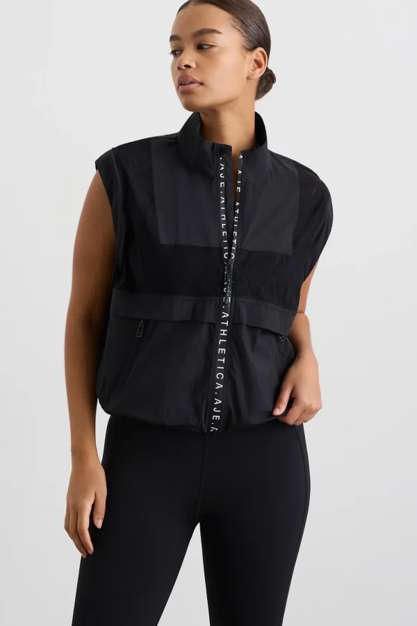 Logo Mesh Jacket 757