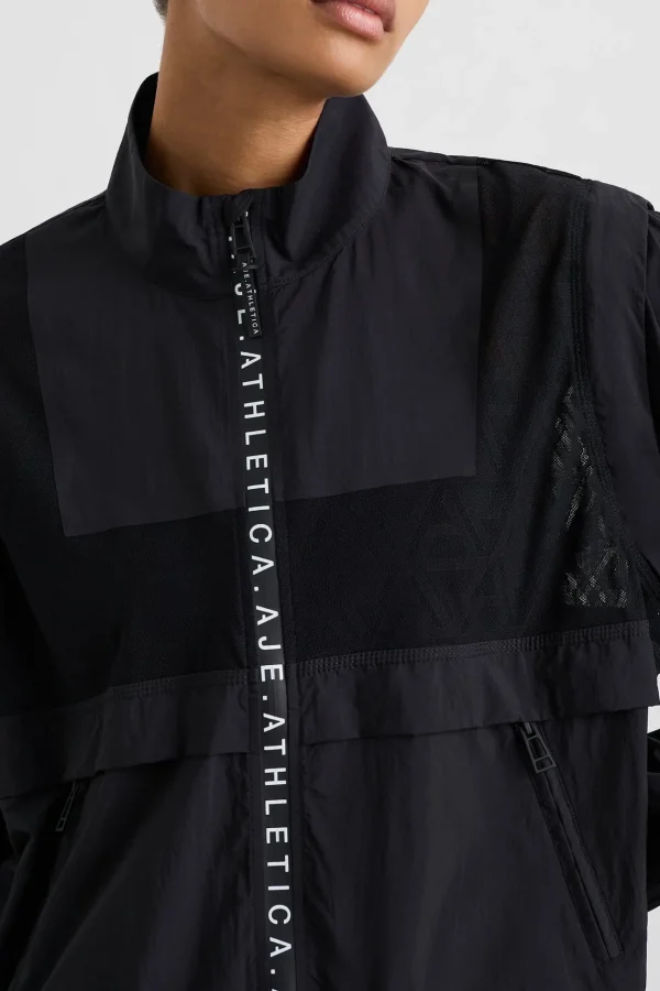 Logo Mesh Jacket 757