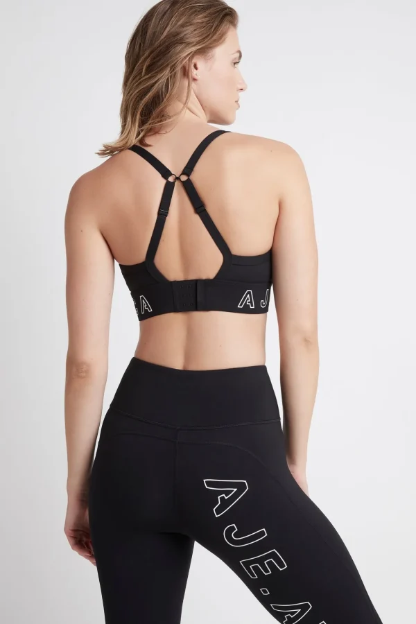 Logotape Adjustable Strap Sports Bra 307