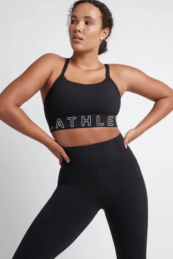 Logotape Adjustable Strap Sports Bra 307
