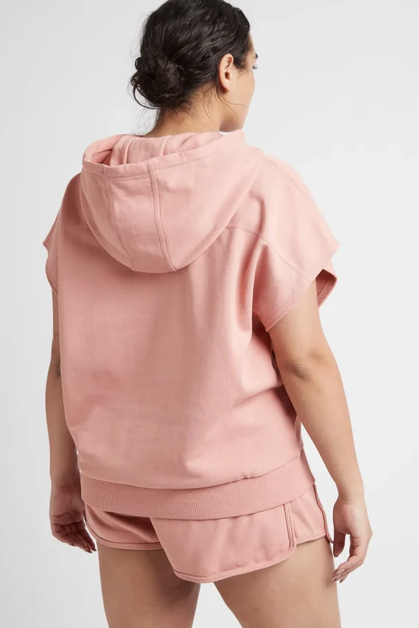 Logotape Short Sleeve Hoodie 403