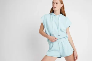 Logotape Short Sleeve Hoodie 403