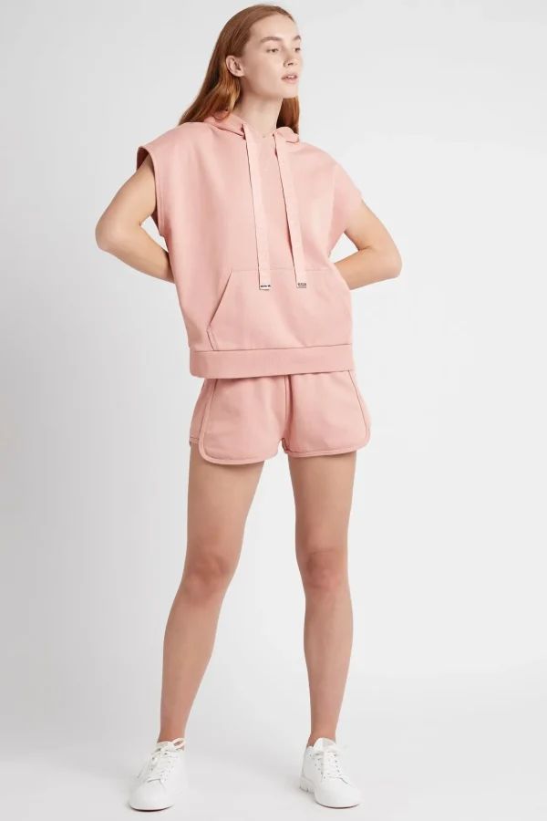 Logotape Short Sleeve Hoodie 403