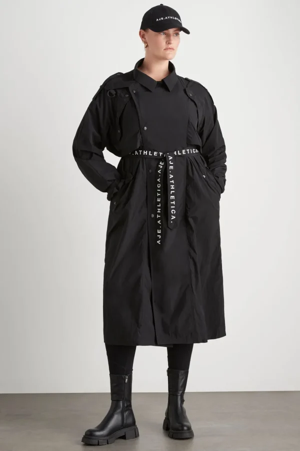 Longline Belted Trench 703