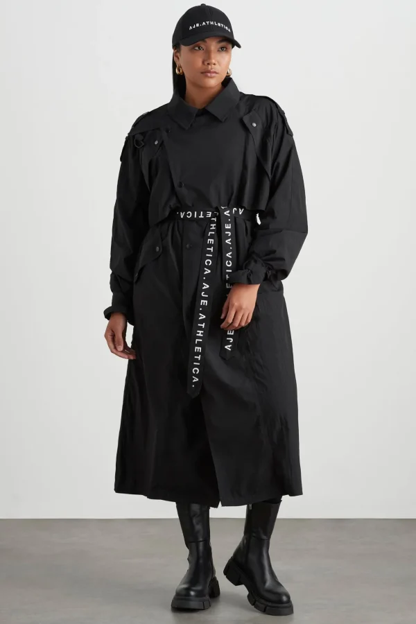 Longline Belted Trench 703