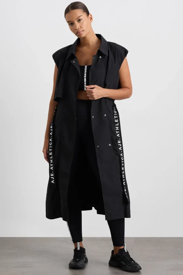 Longline Belted Vest 703