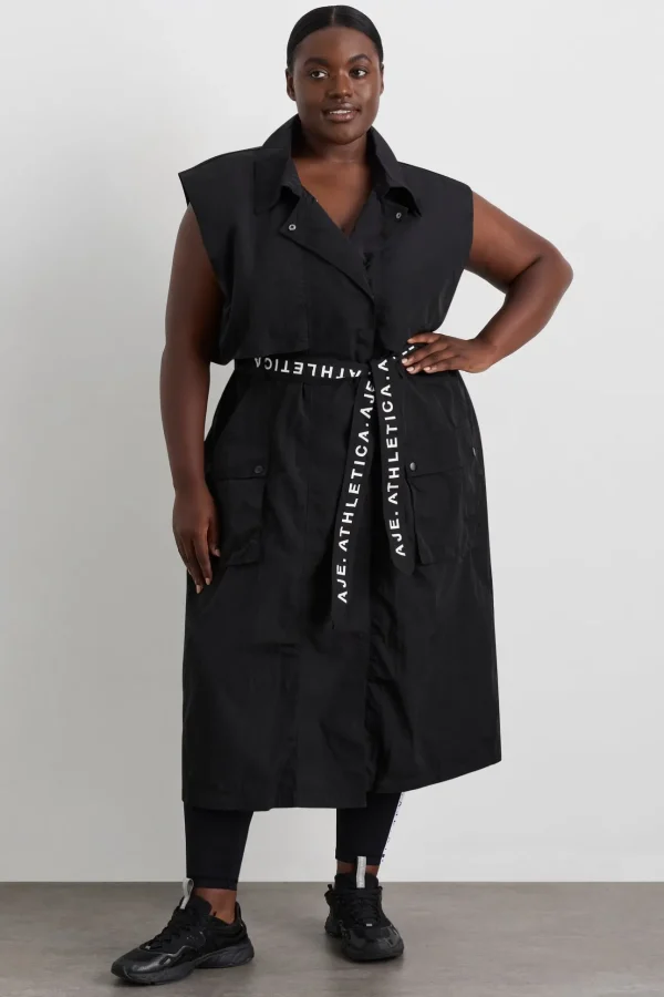 Longline Belted Vest 703