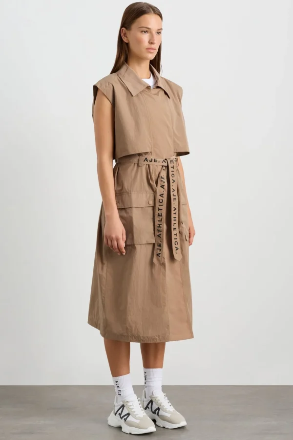 Longline Belted Vest 703