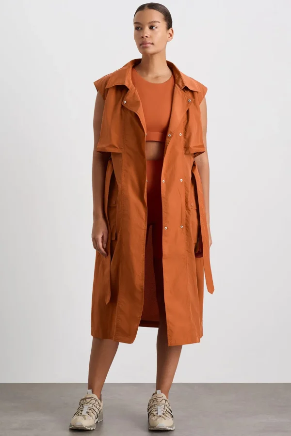 Longline Belted Vest 703