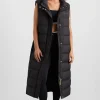 Longline Puffer Vest 765