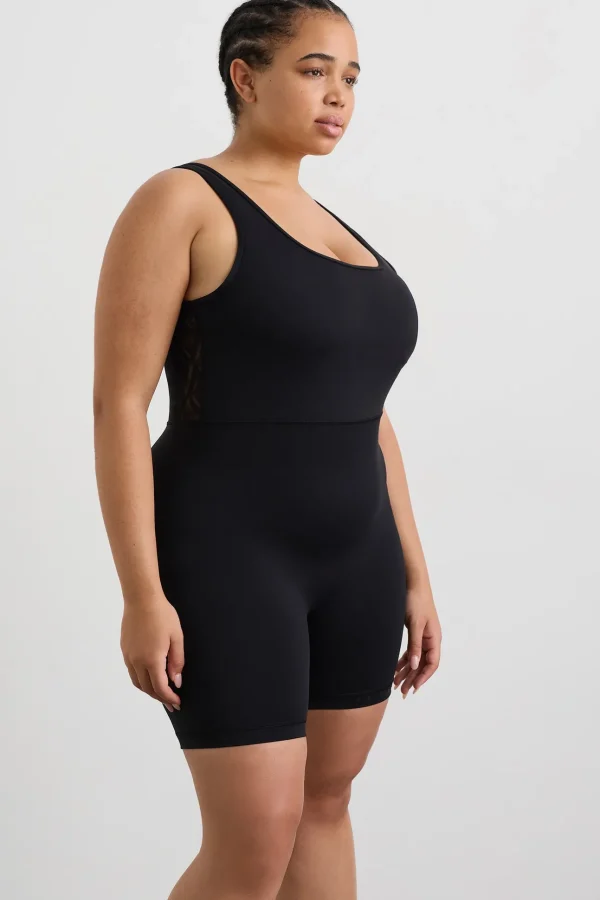 Mesh Back Bike Catsuit 807