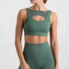 Mesh Keyhole Front Bra 371