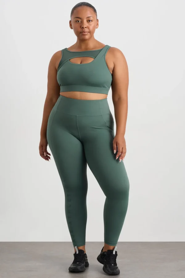 Mesh Keyhole Front Bra 371