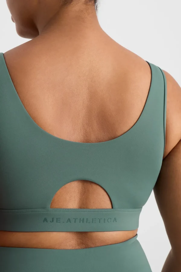 Mesh Keyhole Front Bra 371