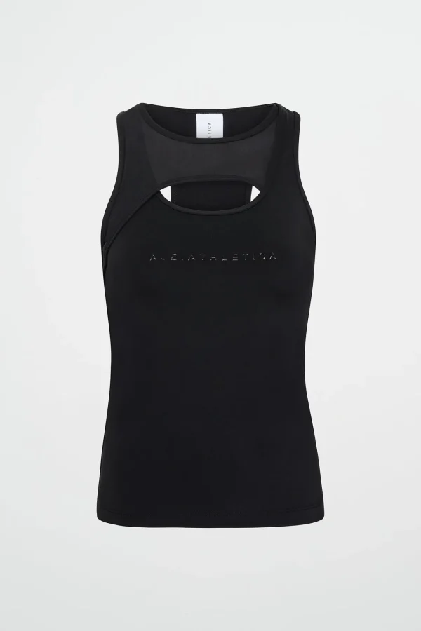 Mesh Keyhole Tank 154