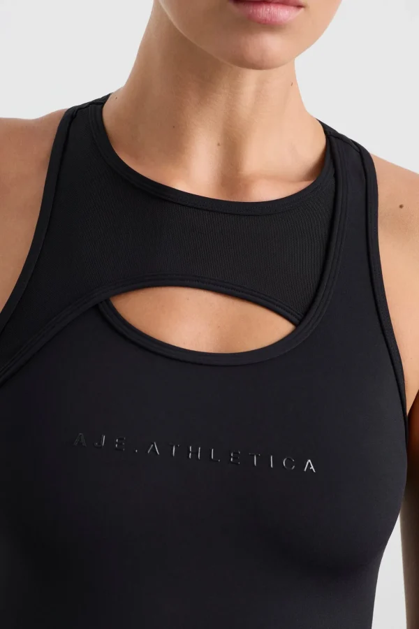 Mesh Keyhole Tank 154