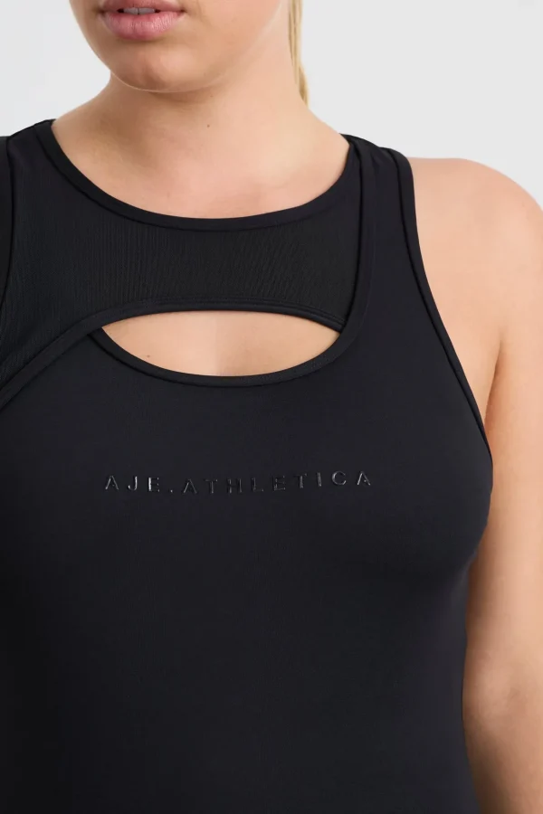 Mesh Keyhole Tank 154