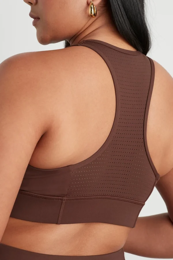 Mesh Racer Back Sports Bra 338