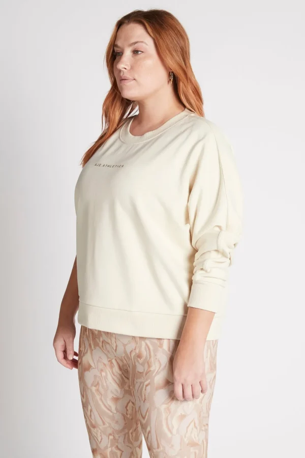 Metallic Signature Logo Crew Jumper 401