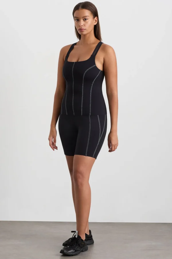Mid Length Panel Shorts 615
