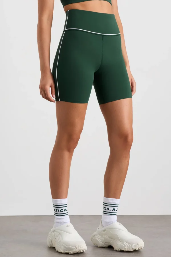 Mid Piped Bike Shorts 607