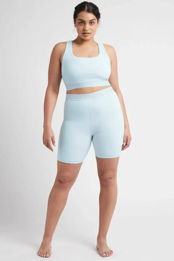 Mid Rise Logotape Shorts 607