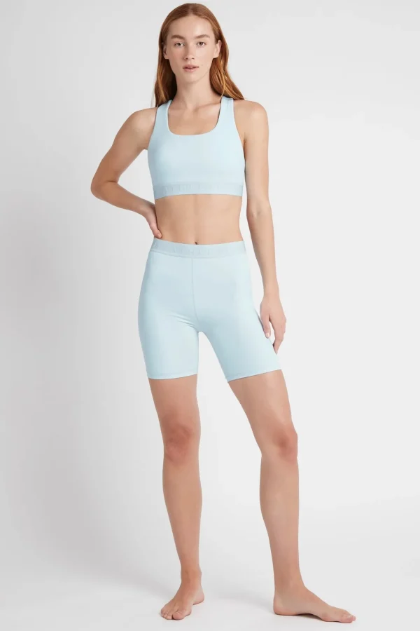 Mid Rise Logotape Shorts 607