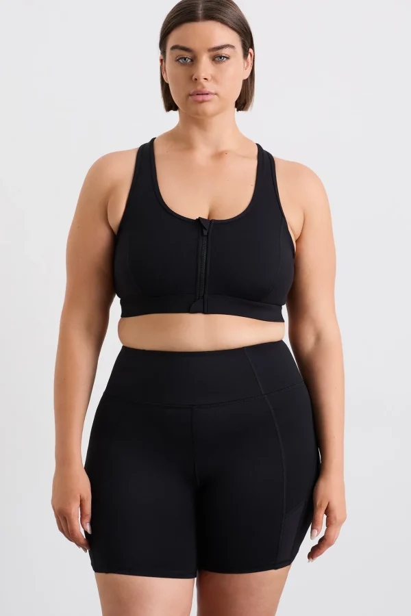 Ottoman Zip Front Bra 329