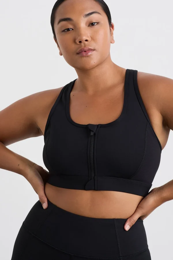 Ottoman Zip Front Bra 329