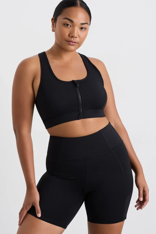 Ottoman Zip Front Bra 329