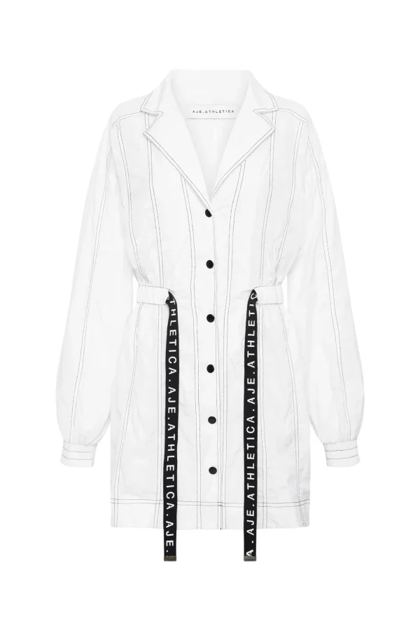 Oversized Belted Mini Dress 803