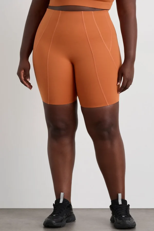 Panelled Bike Shorts 615