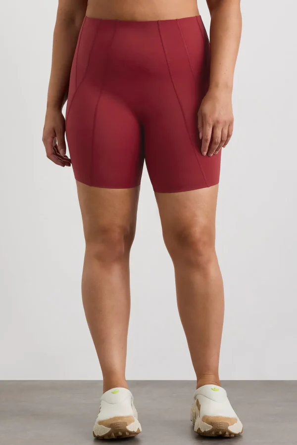 Panelled Bike Shorts 615