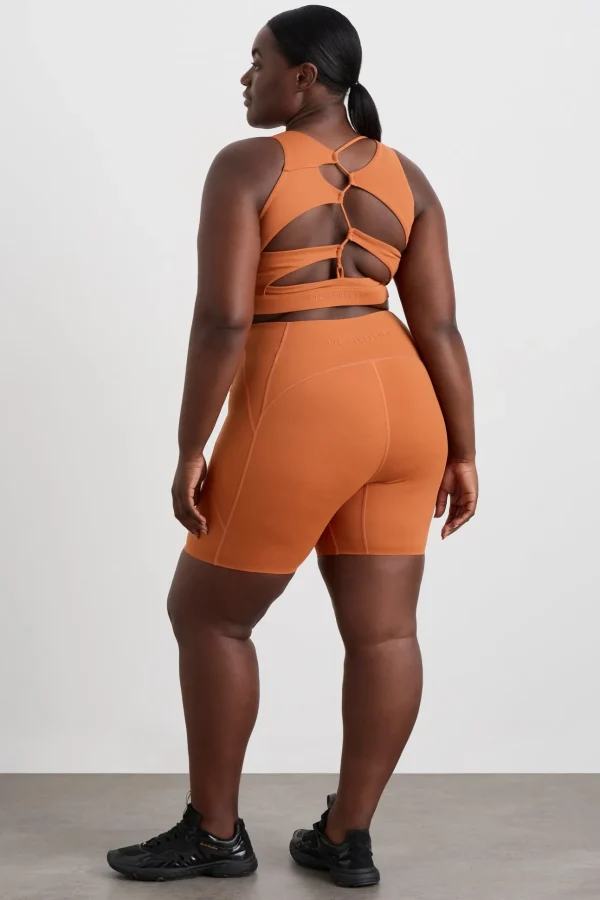 Panelled Bike Shorts 615