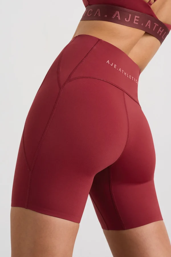 Panelled Bike Shorts 615