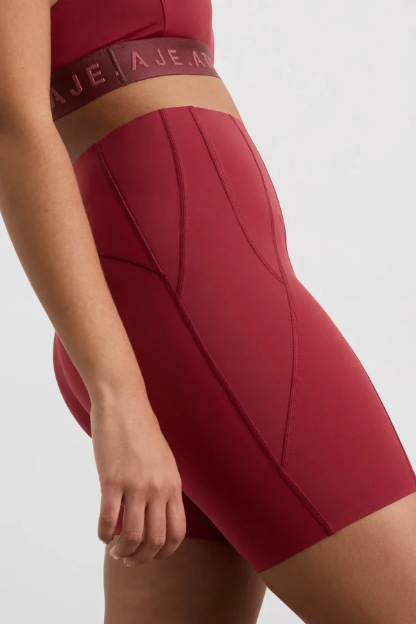 Panelled Bike Shorts 615