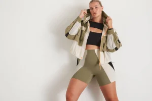 Panelled Hybrid Jacket 748