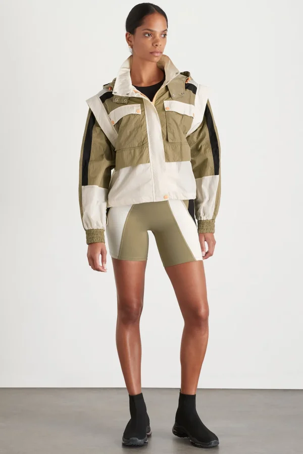 Panelled Hybrid Jacket 748