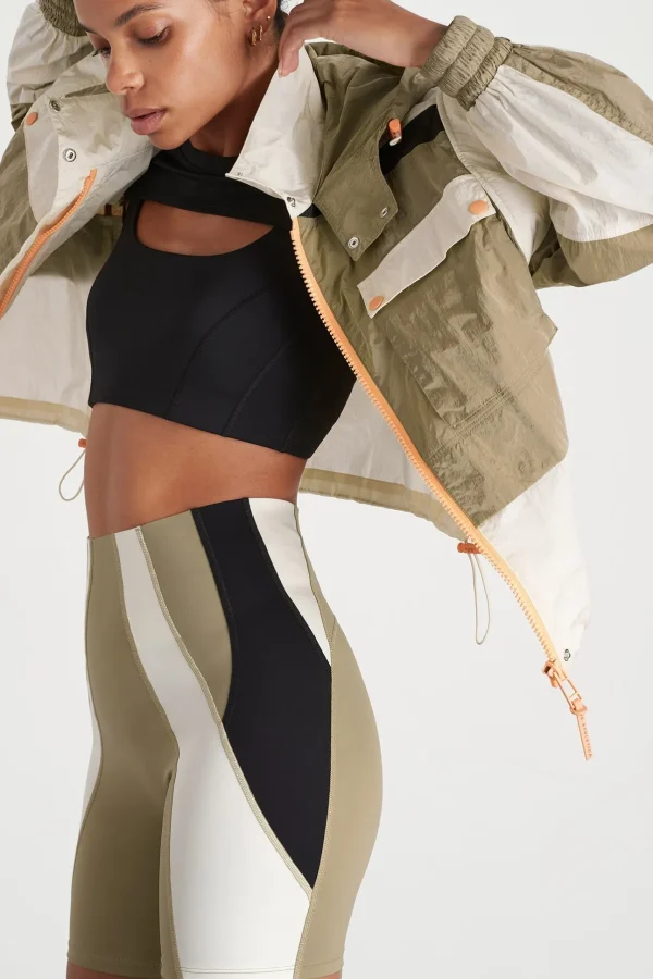 Panelled Hybrid Jacket 748