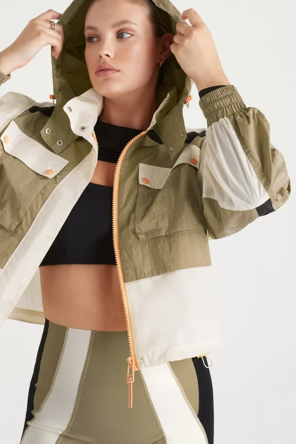 Panelled Hybrid Jacket 748