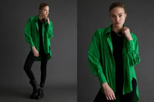 Perforated Long Shirt 406