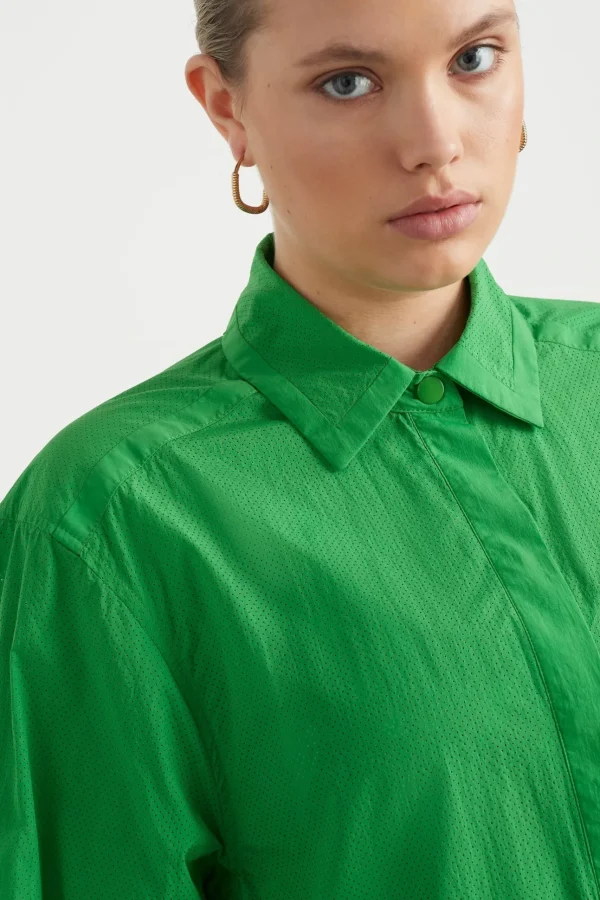 Perforated Long Shirt 406