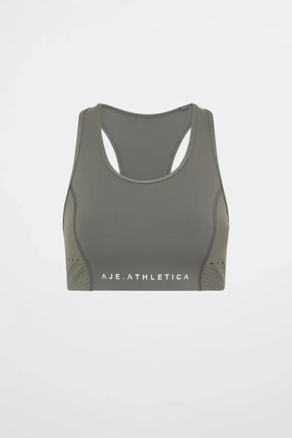 Perforated Racer Sports Bra 339