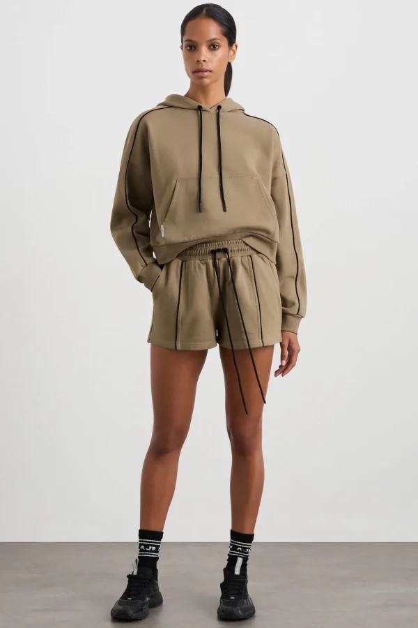 Piped Sweat Shorts 638