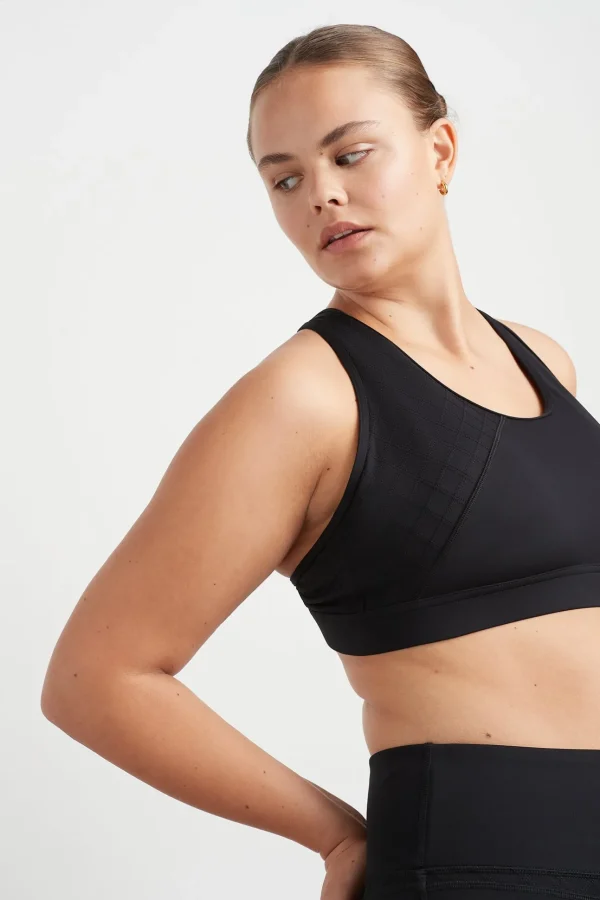 Quilted Crossback Bra 330