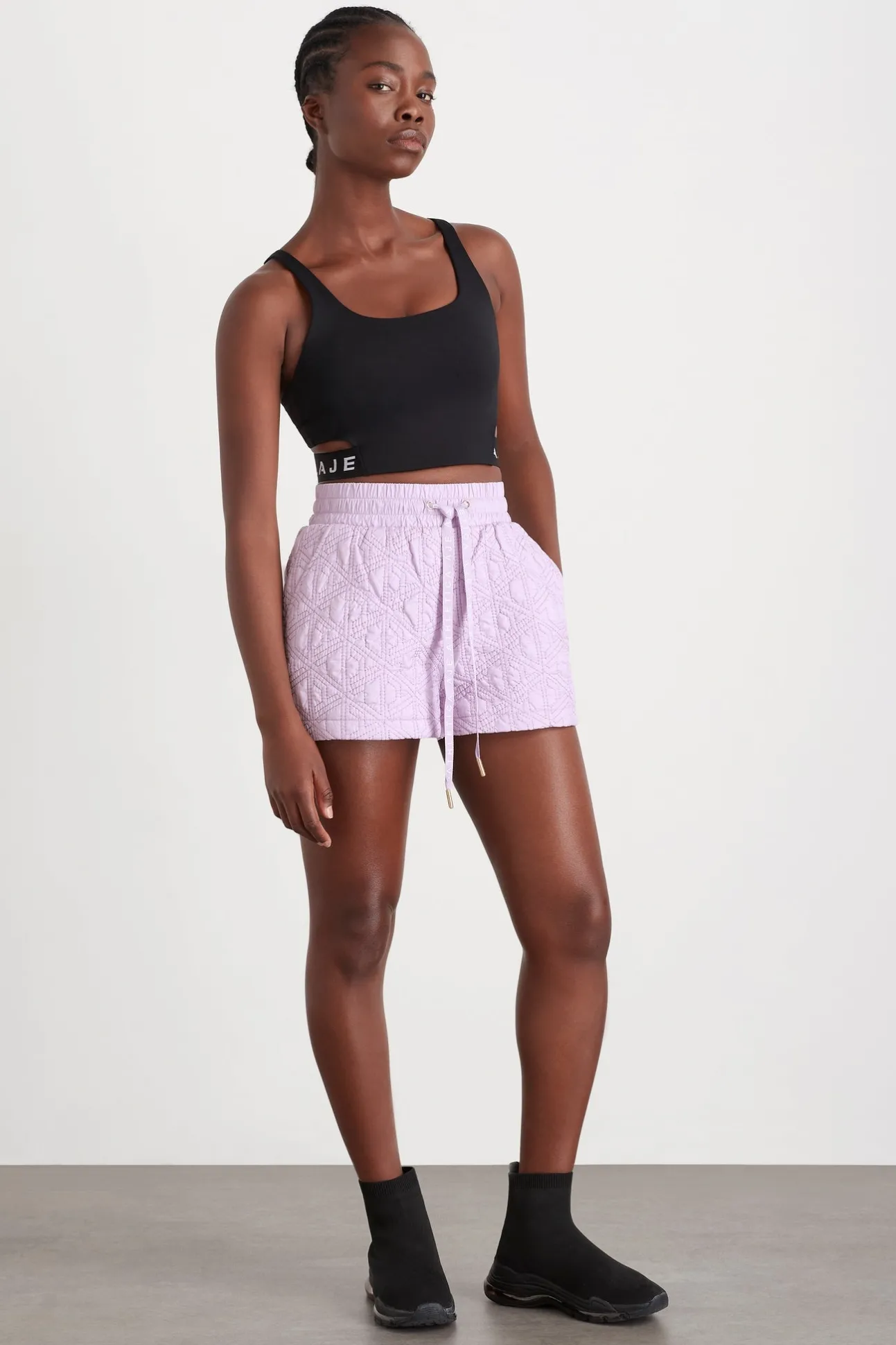 quilted_logo_spray_shorts_0.webp Quilted Logo Spray Shorts 623