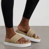 Quilted Platform Slide 915