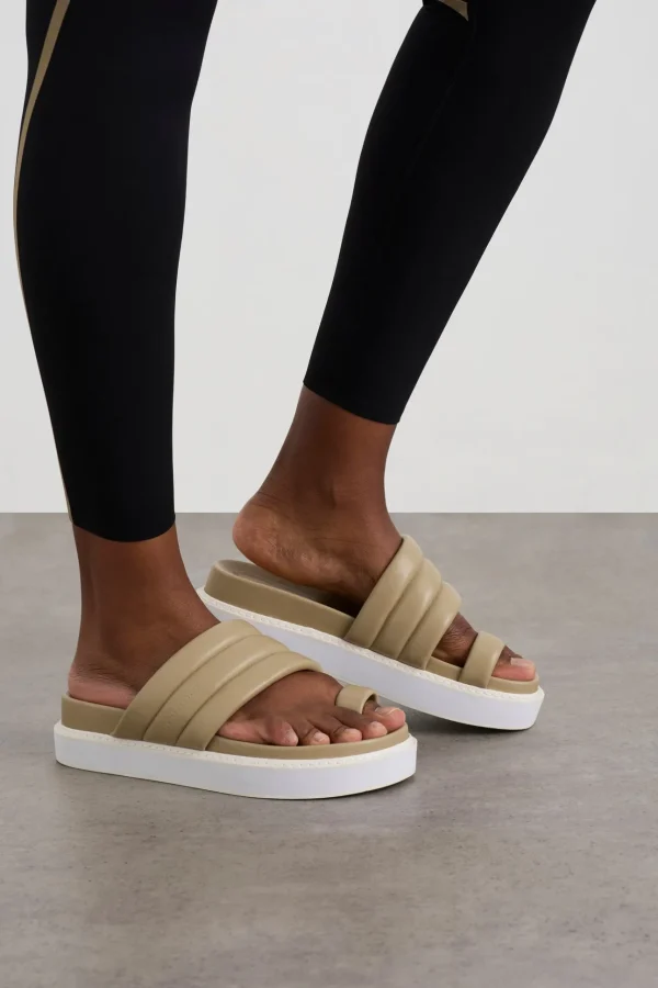 Quilted Platform Slide 915